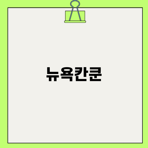 뉴욕칸쿤 신혼여행: 천국 같은 체험