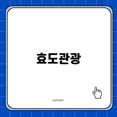 여름 서귀포 효도관광