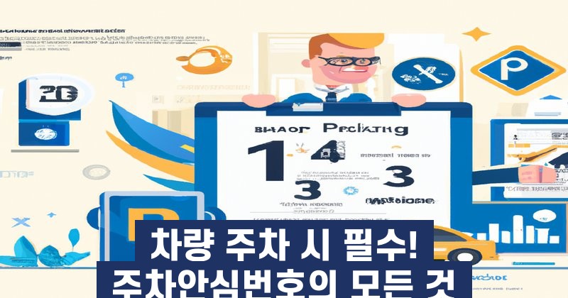 차량 주차 시 필수! 주차안심번호의 모든 것