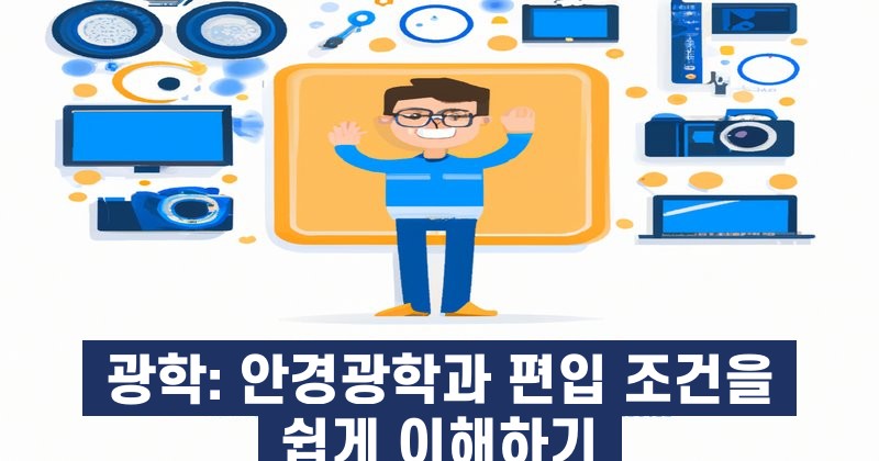 광학: 안경광학과 편입 조건을 쉽게 이해하기
