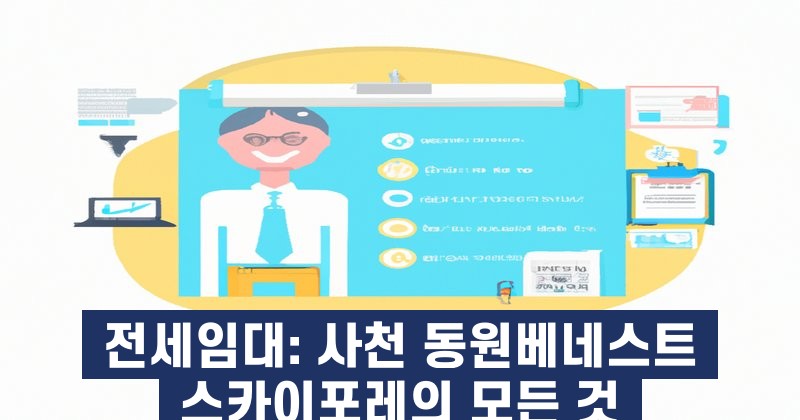 전세임대: 사천 동원베네스트 스카이포레의 모든 것